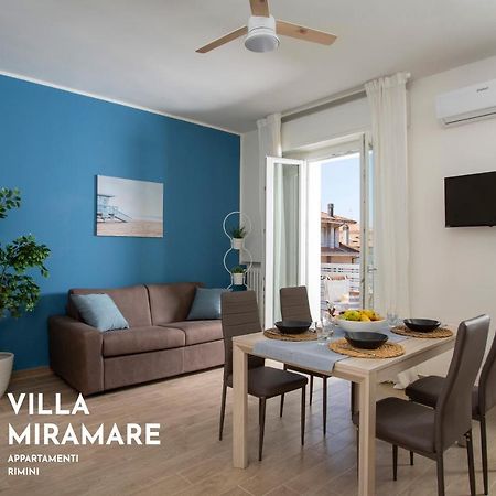 Appartamenti Villa Miramare Rimini Exteriör bild